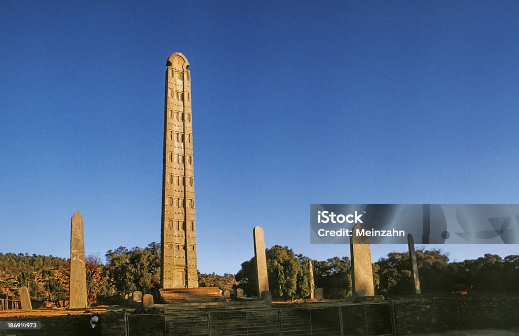 Obelisk in the Aksum Kingdom, Ethiopia